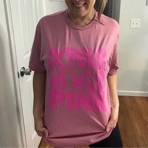 In October We Wear Pink Unisex Graphic T Shirt